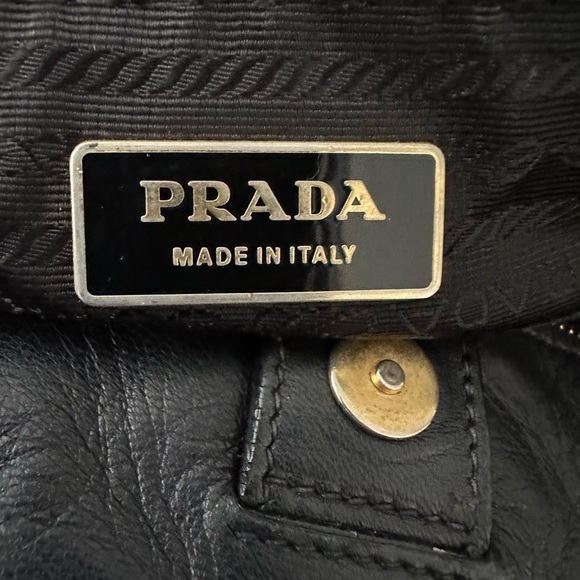 💜 guaranteed Authentic Prada Black Fiocco Bow Calf Leather
Handbag💜 - Picture 9 of 16